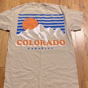 COLORADO COTTON GRAPHIC TEE SIZE SMALL MENS